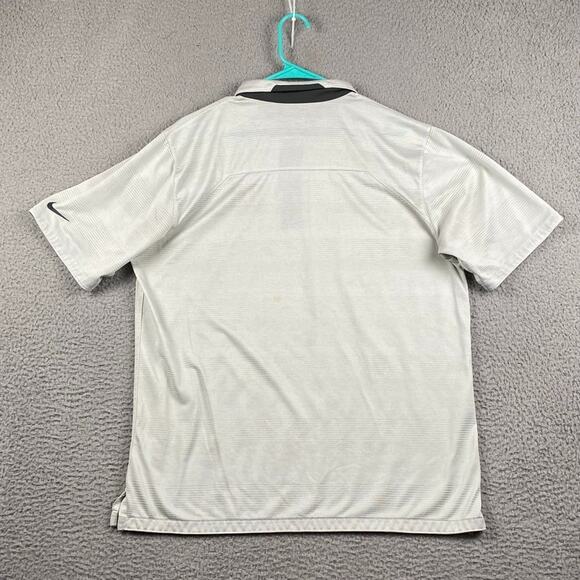 Nike Dri-Fit Striped UAF University Of Alaska Fairbank Polo Shirt Men's Large - Picture 9 of 12